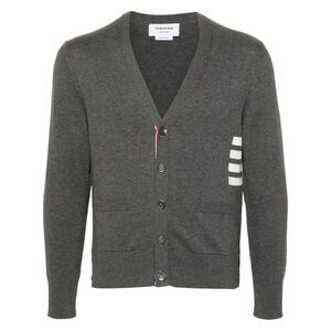 Thom Browne Men V-Neck Cardigan